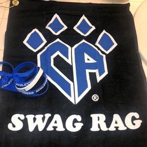 Cheer Athletics “Swag Rag” Towel and Bracelets